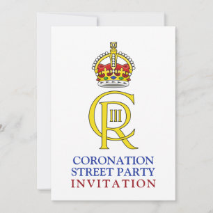 King Charles III Coronation Street Party Kaart
