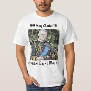 King Charles III Coronation T-shirt
