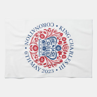 King Charles III Coronation Tea Towel Theedoek