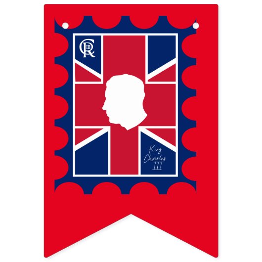 King Charles III Coronation Vlaggetjes (Tweede vlag)
