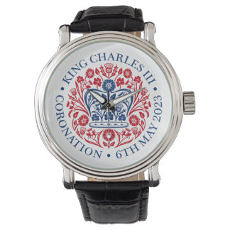 King Charles III Coronation Watch Horloge