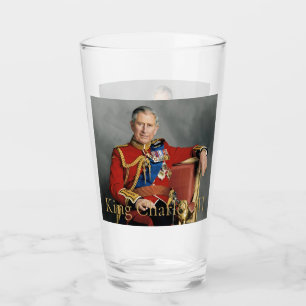 King Charles III Glas