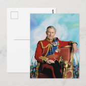 King Charles III in Spring Garden Briefkaart (Voorkant / Achterkant)