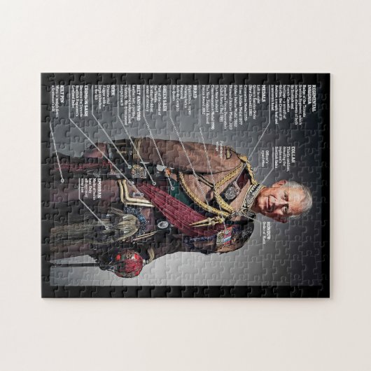 King Charles III Toronto Scottish Regiment Legpuzzel (Horizontaal)