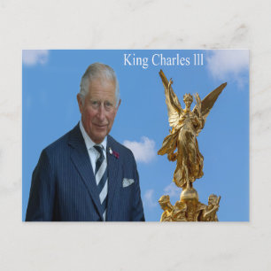 King Charles lll Briefkaart