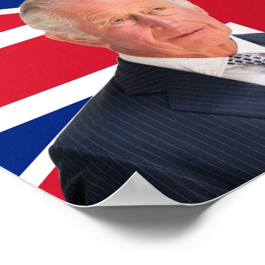 King Charles lll Poster (Hoek)