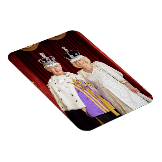 King Charles Queen Camilla Buckingham Palace Magneet (Rechterzijde)