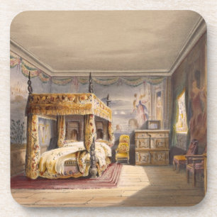 King Charles Room, Cotehele House, c.1830-40, (kol Drankjes Onderzetter