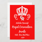 King Charles Royal Coronation Kaart (Voorkant / Achterkant)