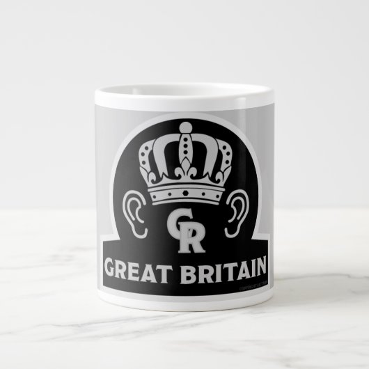 King Charles Royal Crown Coffee Mug (Devant)