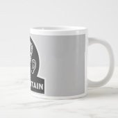 King Charles Royal Crown Coffee Mug (Droite)