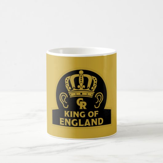 King Charles Royal Crown Coffee Mug (Centre)