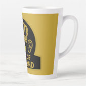 King Charles Royal Crown Grand café Mug (Droite)