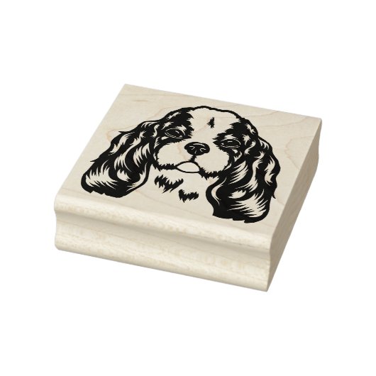 King Charles Spaniel Dog Rubberstempel (Stempel)