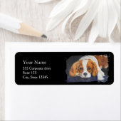 king Charles spaniel Return Address Labels (Insitu)