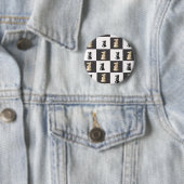 King Chess Board Ronde Button 5,7 Cm (In situ)