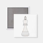 King Chess Magneet (Voorkant / Achterkant)