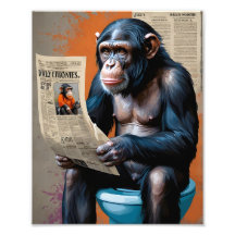 King Chimp Realism ontmoet Pop Art Majestic