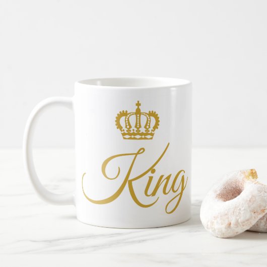 King Classic Mug (Avec donut)
