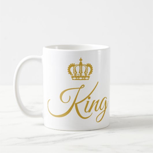 King Classic Mug (Gauche)