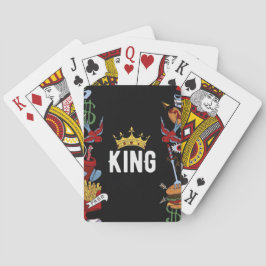 King classic speelkaart pokerkaarten