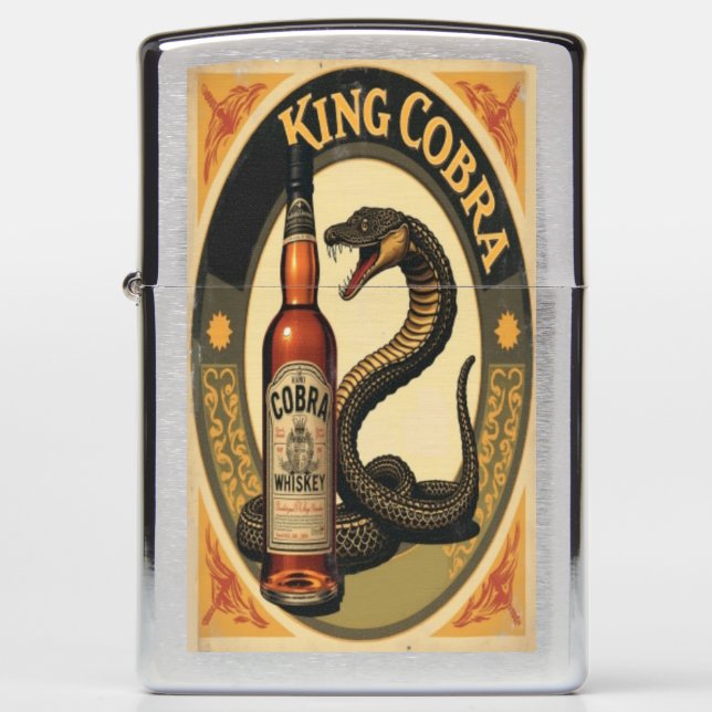 King Cobra Whiskey (Voorkant)