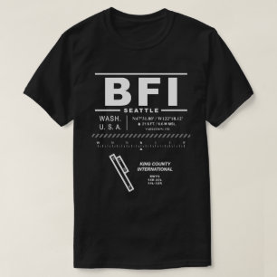 King County International Airport BFI T-shirt