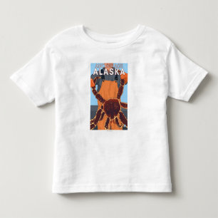 King Crab Fisherman - Anchorage, Alaska Kinder Shirts