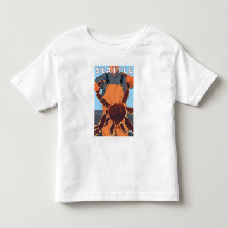 King Crab Fisherman - Seattle, Washington Kinder Shirts