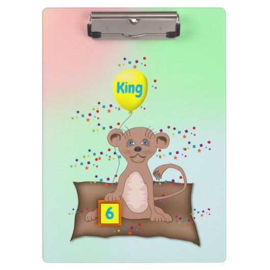 King Cub Klembord (Voorkant)