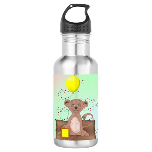 King Cub Waterfles (Voorkant)