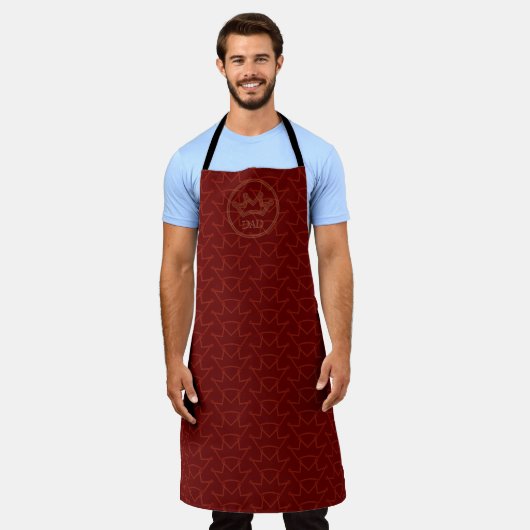 King Dad All-Over Print Schort (Gedragen)