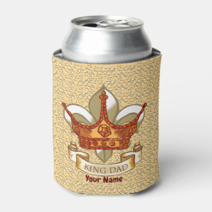 King Dad Crown aangepaste Koelbox Blikjeskoeler