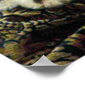 "King David die de Harp speelt" Poster (Hoek)