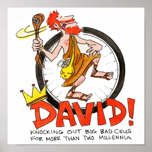 King David Poster (Voorkant)