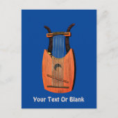 King David's Harp Briefkaart (Voorkant)