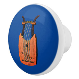 King David's Harp Keramische Knop