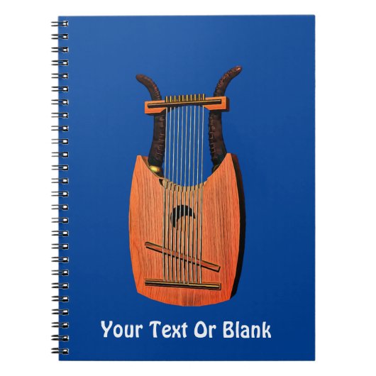 King David's Harp Notitieboek (Voorkant)