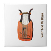 King David's Harp Tegeltje (Voorkant)