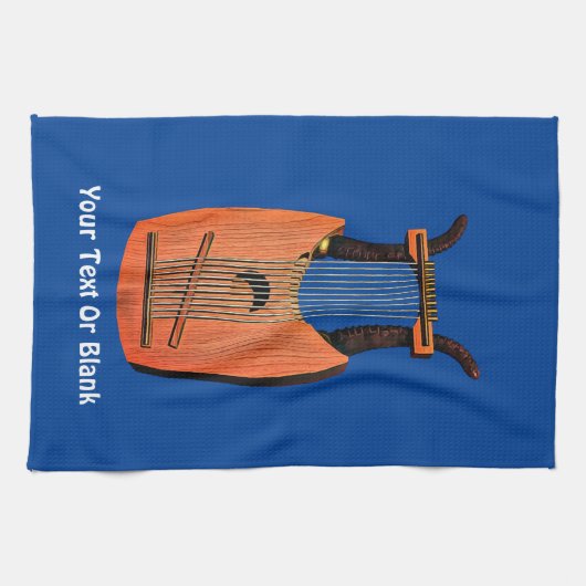 King David's Harp Theedoek (Horizontaal)