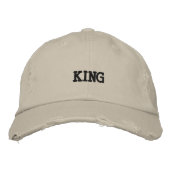 King District Threads déçus Chino Twill Casquette (Devant)