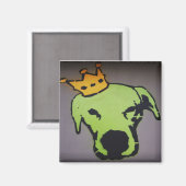 King Dog Magnet (Recto/Verso)