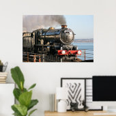 King Edward 1 Steam Engine Poster (Thuiskantoor)