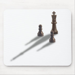 King en twee Pawns Muismat