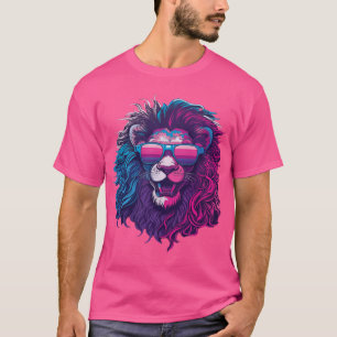 King Energy - Bold Lion Gezicht T-shirt