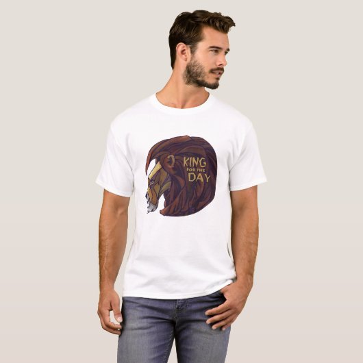 King for the Day Men's Light T-Shirt (Devant entier)