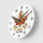 King-gebruik Ronde Klok (Hoek)