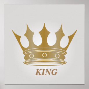 KING GOLD POSTER