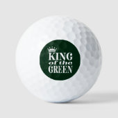 King Golfer Grappig Golfballen (Voorkant)