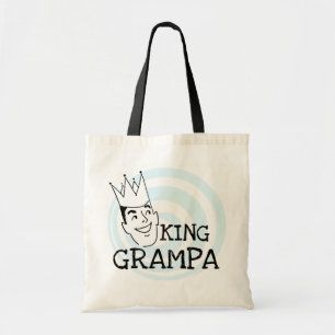 King Grampa T-shirts en geschenken Tote Bag